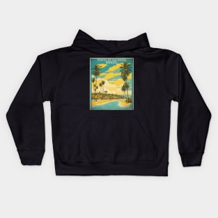 Porto de Galinhas Pernambuco Brazil Vintage Tourism Travel Poster Art Kids Hoodie